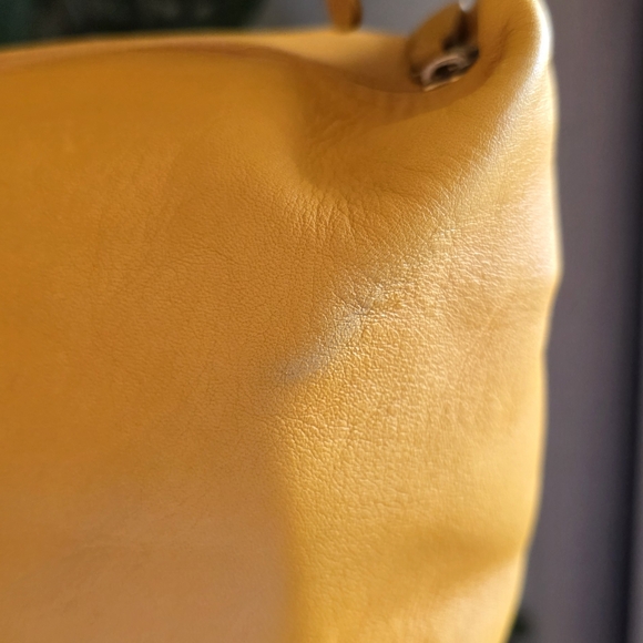 Coach Vintage Soho Mini Hobo Mustard 4145 - Picture 8 of 9